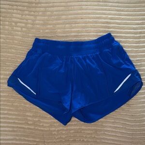 Lululemon Athletica Vibrant Blue Athletic Shorts
